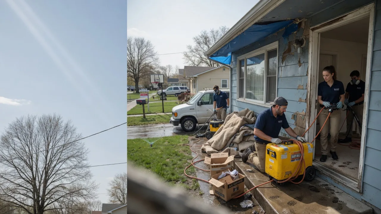Basement Flood Cleanup in Mcfarland, KS near me